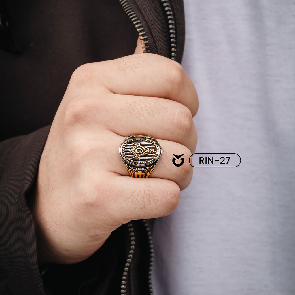 ANILLO OLD PHILO DORADO | RIN-27