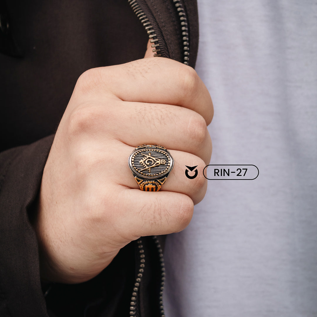 ANILLO OLD PHILO DORADO | RIN-27