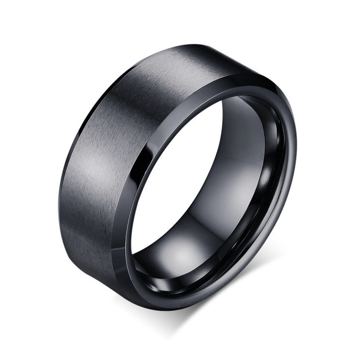 ANILLO RACE NEGRO I PLATEADO  | RIN-16 I RIN-17 (1)