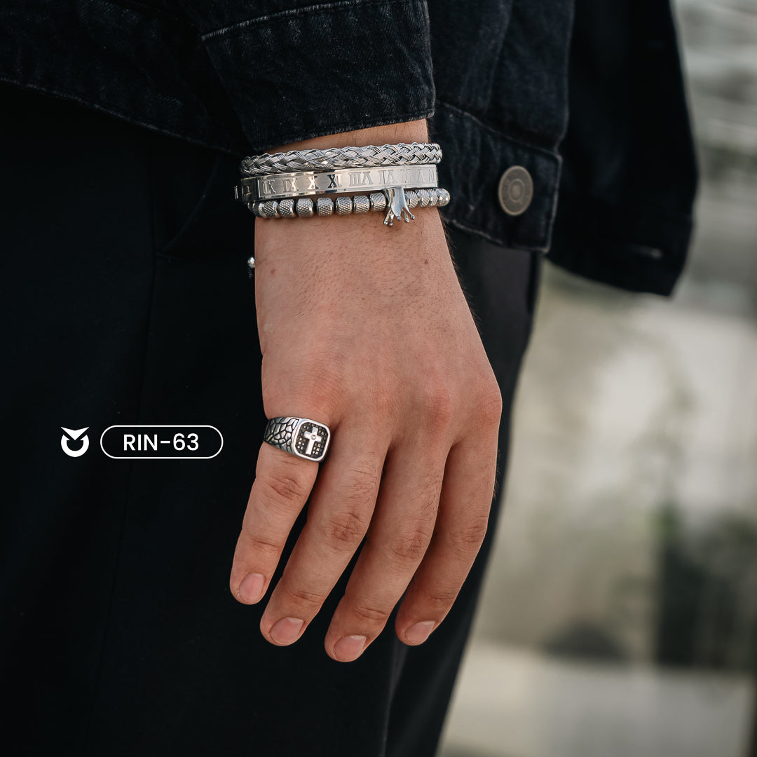 ANILLO TINY HOLY CROSS | RIN-63
