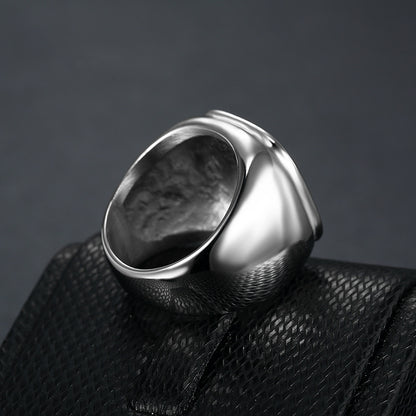 ANILLO TINY MASON PLATEADO | RIN-62 PARA HOMBRE