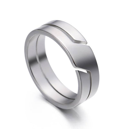 ANILLO VECTORIZADO NEGRO - PLATEADO | RIN-47 I RIN-48