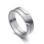 ANILLO VECTORIZADO NEGRO - PLATEADO | RIN-47 I RIN-48