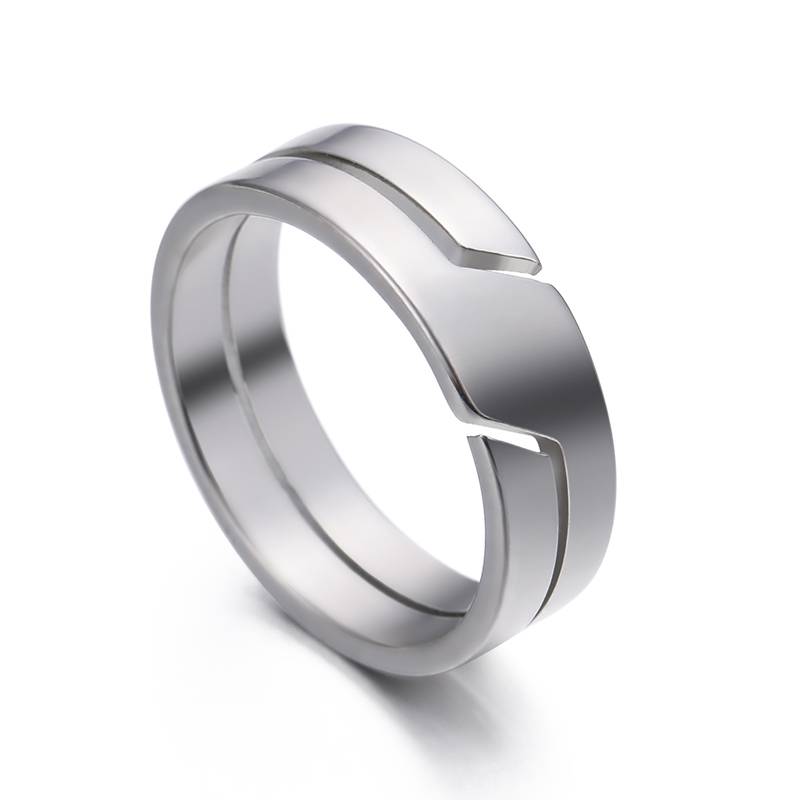 ANILLO VECTORIZADO NEGRO - PLATEADO | RIN-47 I RIN-48