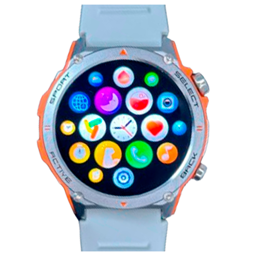 RELOJ SMARTWATCH Z136 ORIGINAL - PLATEADO | APP-12