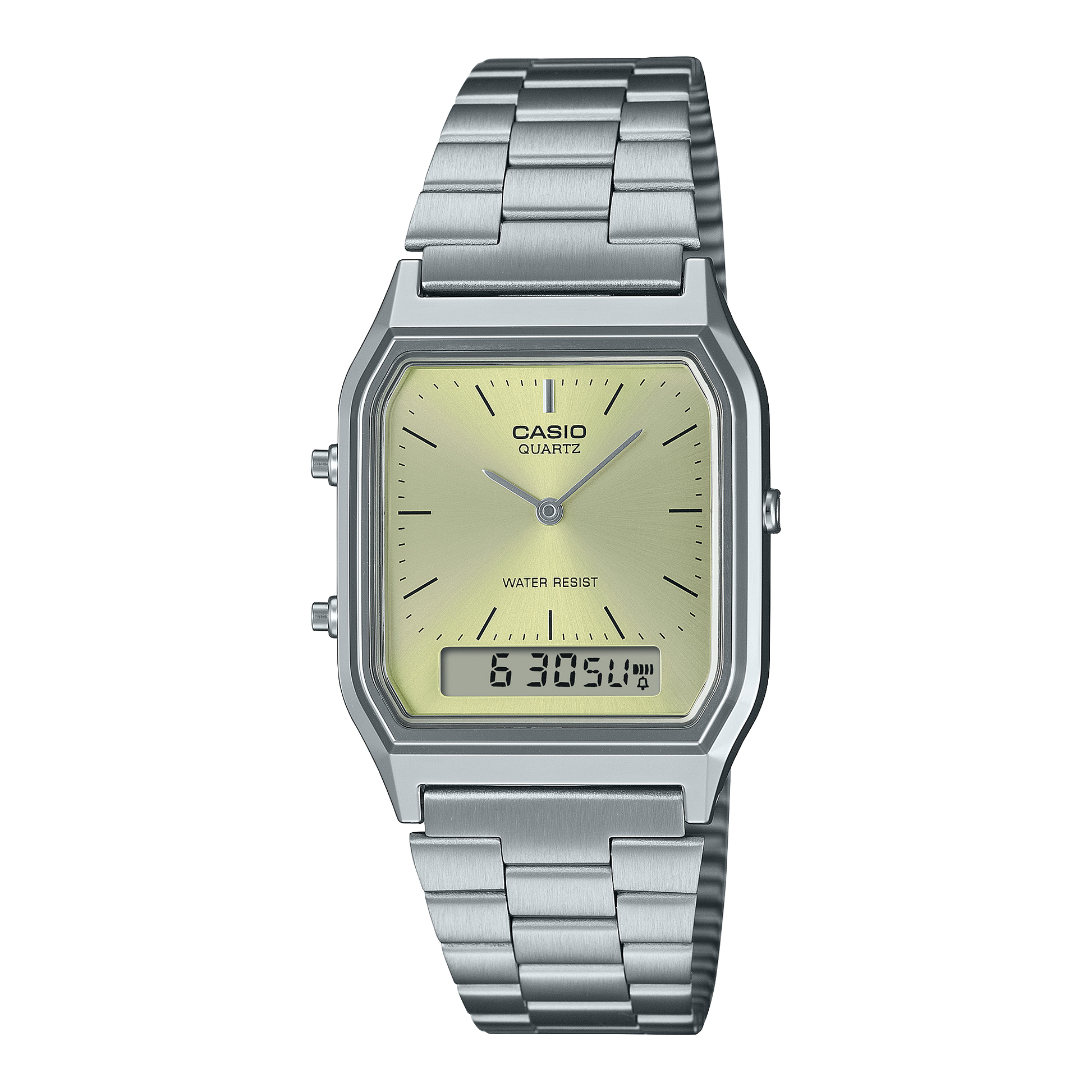 RELOJ CASIO AQ-230A-9AMQYDF ORIGINAL PLATEADO | SKU: CAS-116