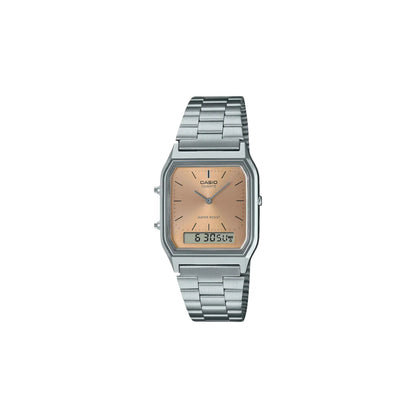 RELOJ CASIO AQ-230A-4AMQYDF ORIGINAL DORADO | SKU: CAS-114