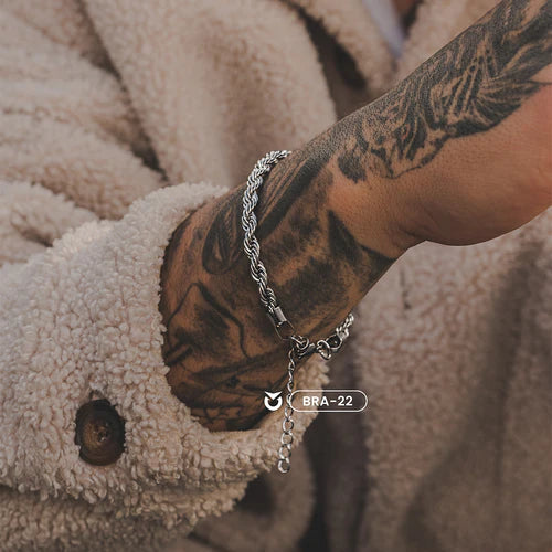 BRAZALETE TWISTED ORO I PLATA | BRA-21 I BRA-22