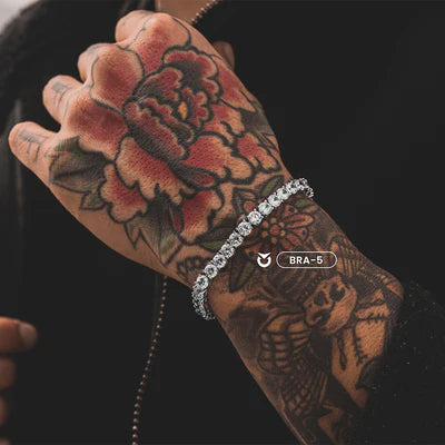 BRAZALETE ICED OUT  DORADO I  PLATEADO | BRA-4 I BRA-5