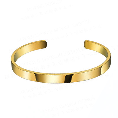 BRAZALETE CIRCULAR  DORADO I PLATEADO TIPO ARO| BRA-43 I BRA-44 PARA HOMBRE
