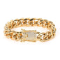 BRAZALETE  CUBAN LINK PLATA I ORO |  BRA-1 I BRA-2 PARA HOMBRE