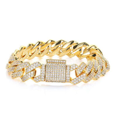 BRAZALETE CUBIC LION ORO - PLATA | BRA-8 I BRA-9
