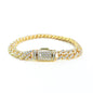 BRAZALETE ICED CUBAN ORO I PLATA | BRA-14 I BRA-15 PARA HOMBRE