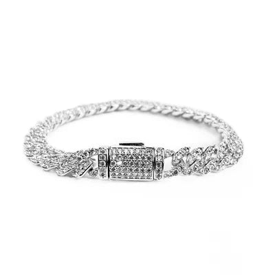 BRAZALETE ICED CUBAN ORO I PLATA | BRA-14 I BRA-15 PARA HOMBRE