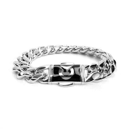 BRAZALETE ORO I PLATA CUBAN LINK CLOCK | BRA-23 I BRA-24 PARA HOMBRE