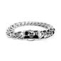 BRAZALETE ORO I PLATA CUBAN LINK CLOCK | BRA-23 I BRA-24 PARA HOMBRE