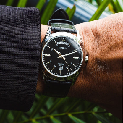 RELOJ CASIO MTP-1370L-1AVDF ORIGINAL PLATEADO | SKU: CAS-124