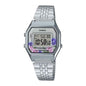 LA680W | RELOJ CASIO ORIGINAL PARA MUJER DE ACERO PLATEADO | CAS-153, CAS-154