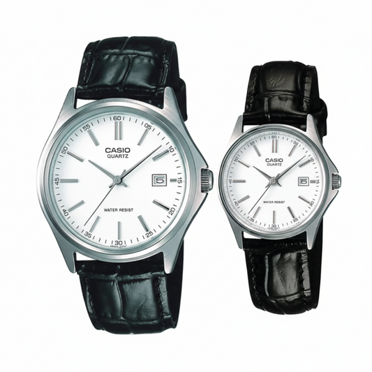 LTP-1183E / MTP-1183E | RELOJ CASIO DE CUERO PARA PAREJA | SKU: CAS-155 / CAS-109