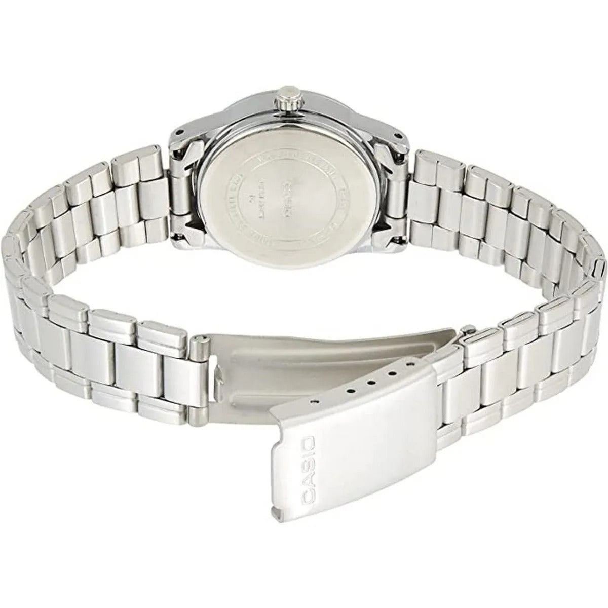 RELOJES CASIO DE ACERO PARA PAREJA DE COLOR PLATEADO | CAS-2, CAS-202