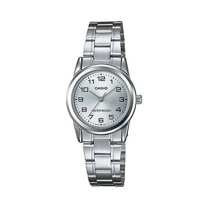 RELOJES CASIO DE ACERO PARA PAREJA DE COLOR PLATEADO | CAS-2, CAS-202