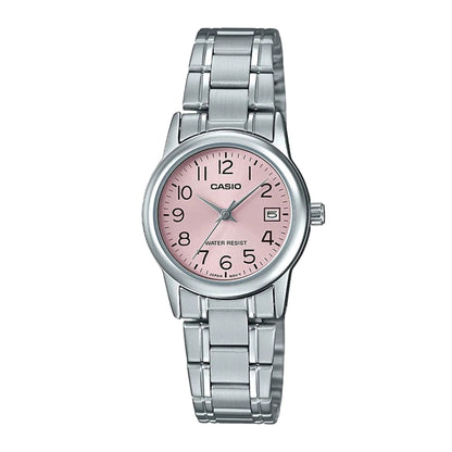 LTP-V002 | RELOJES CASIO ORIGINAL DE ACERO DORADO/PLATEADO