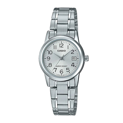 LTP-V002 | RELOJES CASIO ORIGINAL DE ACERO DORADO/PLATEADO