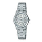 LTP-V002 | RELOJES CASIO ORIGINAL DE ACERO DORADO/PLATEADO