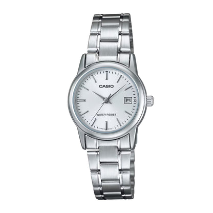 LTP-V002 | RELOJES CASIO ORIGINAL DE ACERO DORADO/PLATEADO