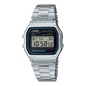 A158W | RELOJ CASIO VINTAGE ORIGINAL DE ACERO PLATEADO | CAS-218