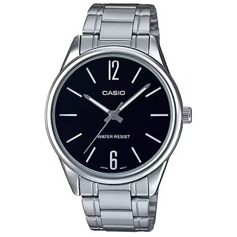 MTP-V005 | RELOJ CASIO ORIGINAL PLATEADO | SKU: CAS-235