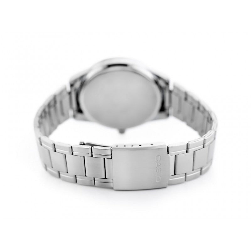 MTP-V005 | RELOJ CASIO ORIGINAL PLATEADO | SKU: CAS-235