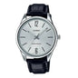 MTP-V005 | RELOJ CASIO ORIGINAL DE CUERO NEGRO | CAS-236