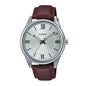 MTP-V005 | RELOJ CASIO ORIGINAL DE CUERO MARRON | SKU: CAS-237