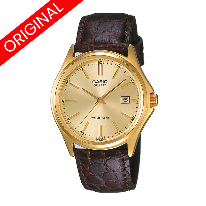 RELOJ CASIO CUERO MTP-1183Q-9A- ELEGANTE PARA DAMA | CAS-24