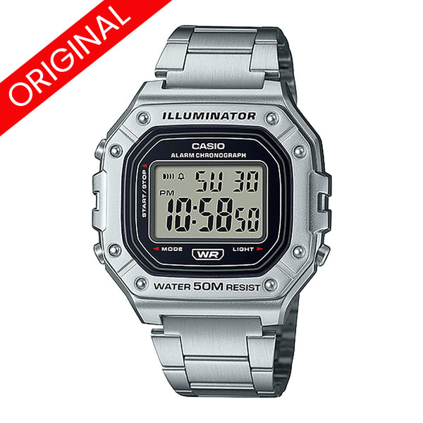 RELOJ CASIO ACERO DIGITAL W-218HD-1A | SKU: CAS-25