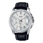 MTP-1375 | RELOJ CASIO ORIGINAL DE CUERO NEGRO | CAS-260