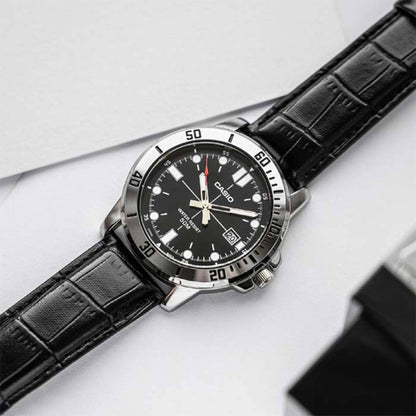 MTP-VD01D | RELOJ CASIO ORIGINAL DE ACERO / CUERO | CAS-265, CAS-269, CAS-270