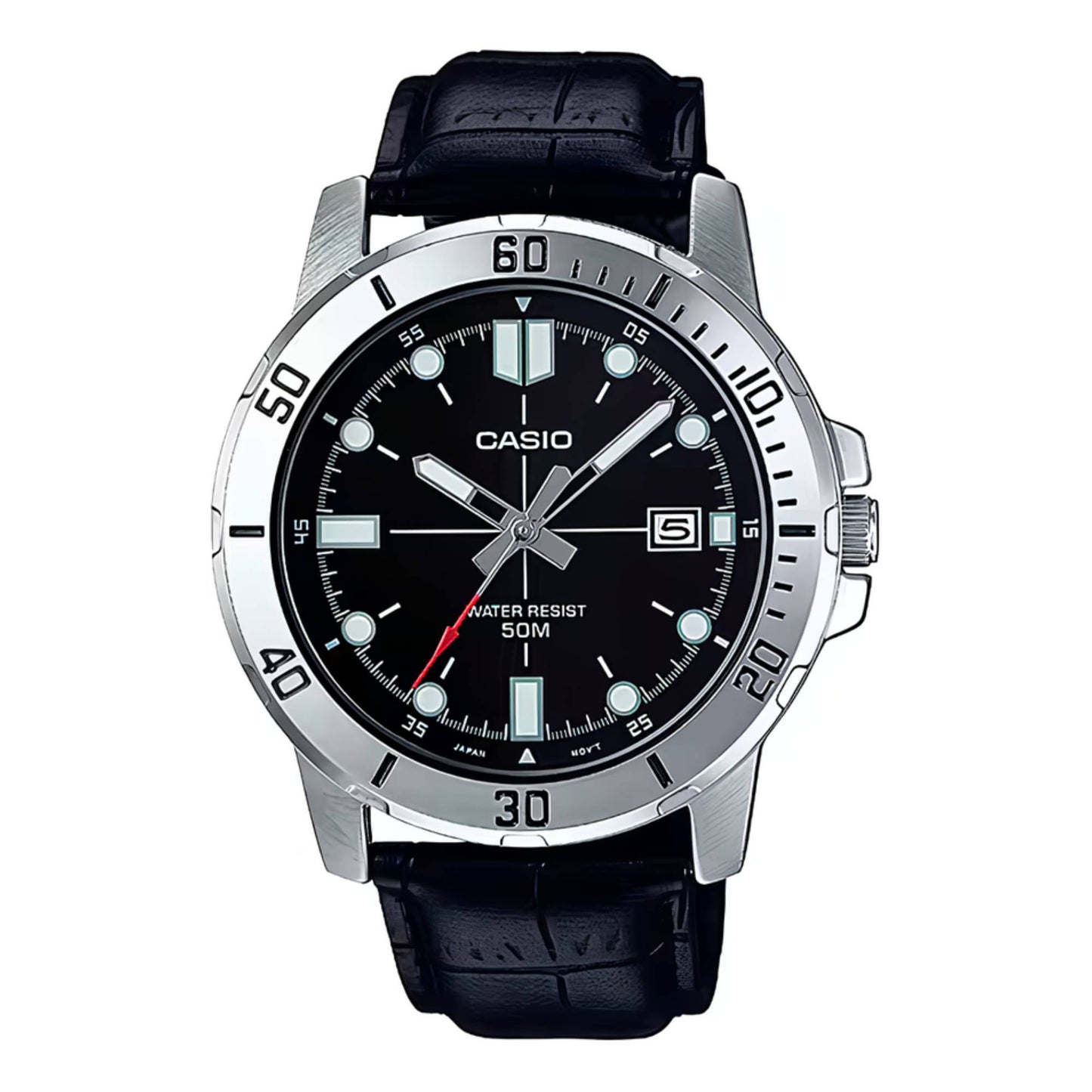 MTP-VD01D | RELOJ CASIO ORIGINAL DE ACERO / CUERO | CAS-265, CAS-269, CAS-270