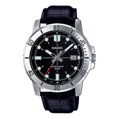 MTP-VD01D | RELOJ CASIO ORIGINAL DE ACERO / CUERO | CAS-265, CAS-269, CAS-270