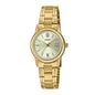 LTP-V002 | RELOJES CASIO ORIGINAL DE ACERO DORADO/PLATEADO