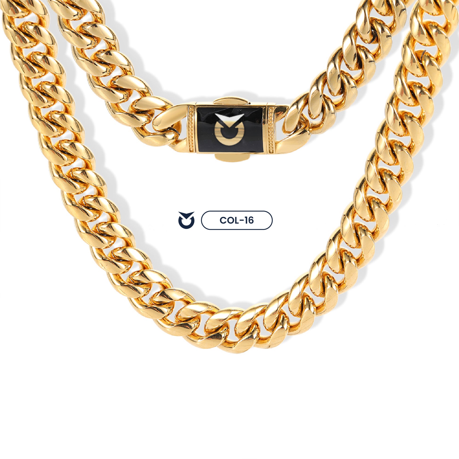 COLLAR CUBAN LINK 2.0 DORADO - PLATEADO | COL-16 I COL-17 (1)