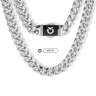 COLLAR CUBAN LINK 2.0 DORADO - PLATEADO | COL-16 I COL-17 (4)