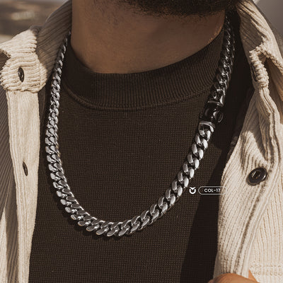 COLLAR CUBAN LINK 2.0 DORADO - PLATEADO | COL-16 I COL-17 (5)
