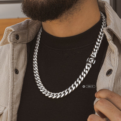 COLLAR CUBAN LINK 2.0 DORADO - PLATEADO | COL-16 I COL-17 (6)