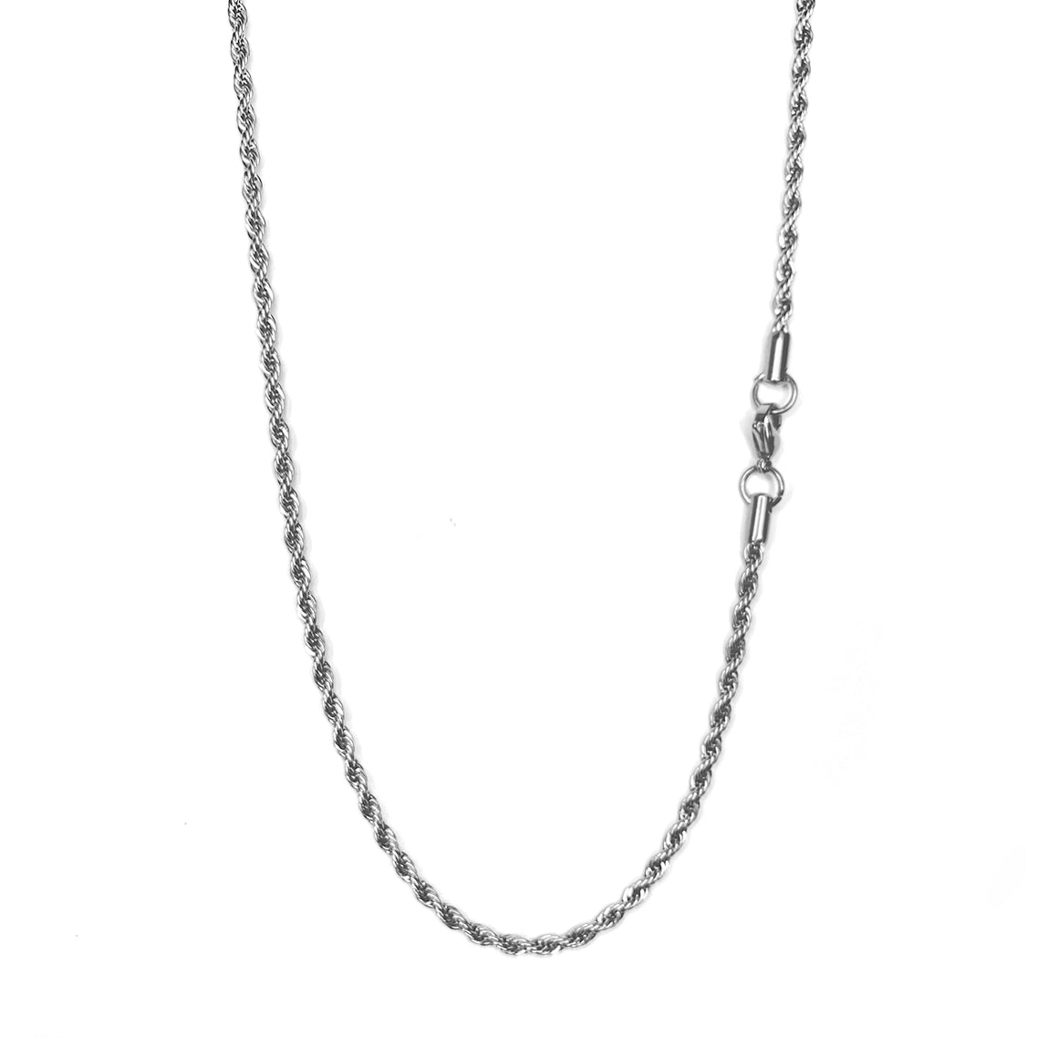 COLLAR FRANCO NEGRO | PLATA I DORADO LT | COL-5 | COL-6 I COL-7 PARA HOMBRE