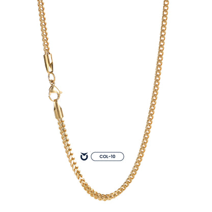 COLLAR ROPE DORADO - PLATEADO | COL-10 I COL-11 (1)