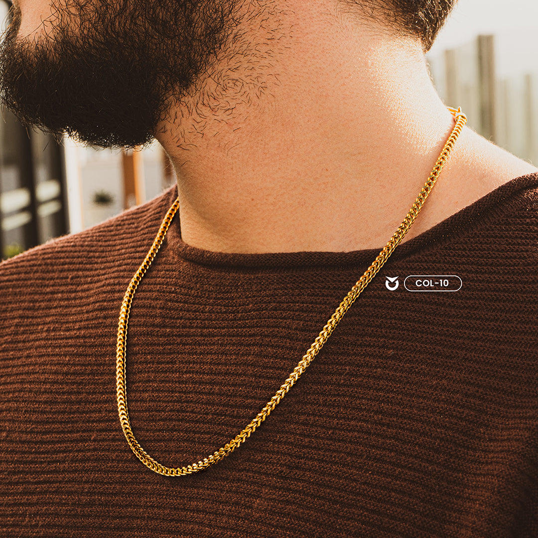 COLLAR ROPE DORADO - PLATEADO | COL-10 I COL-11 (2)