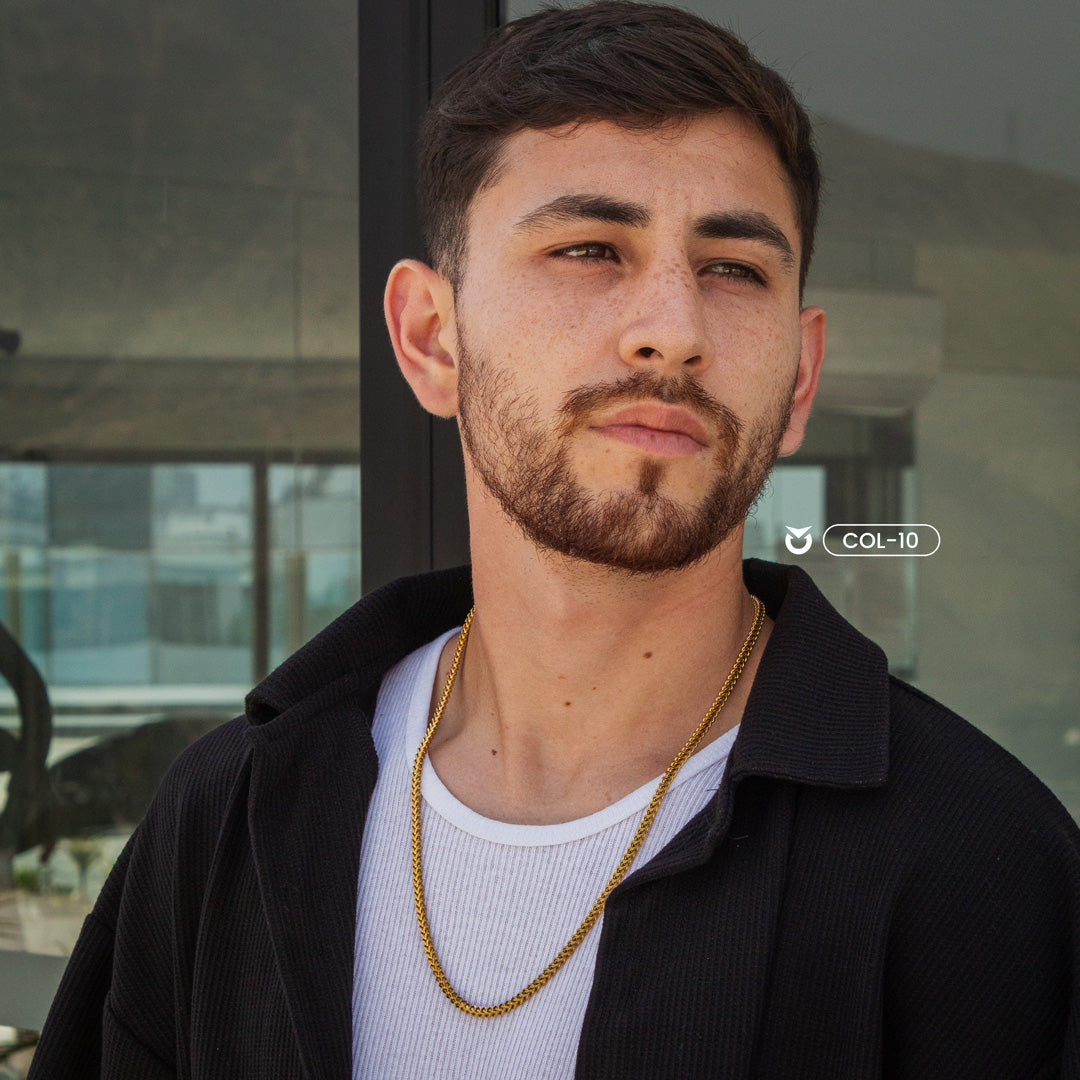 COLLAR ROPE DORADO - PLATEADO | COL-10 I COL-11 (3)