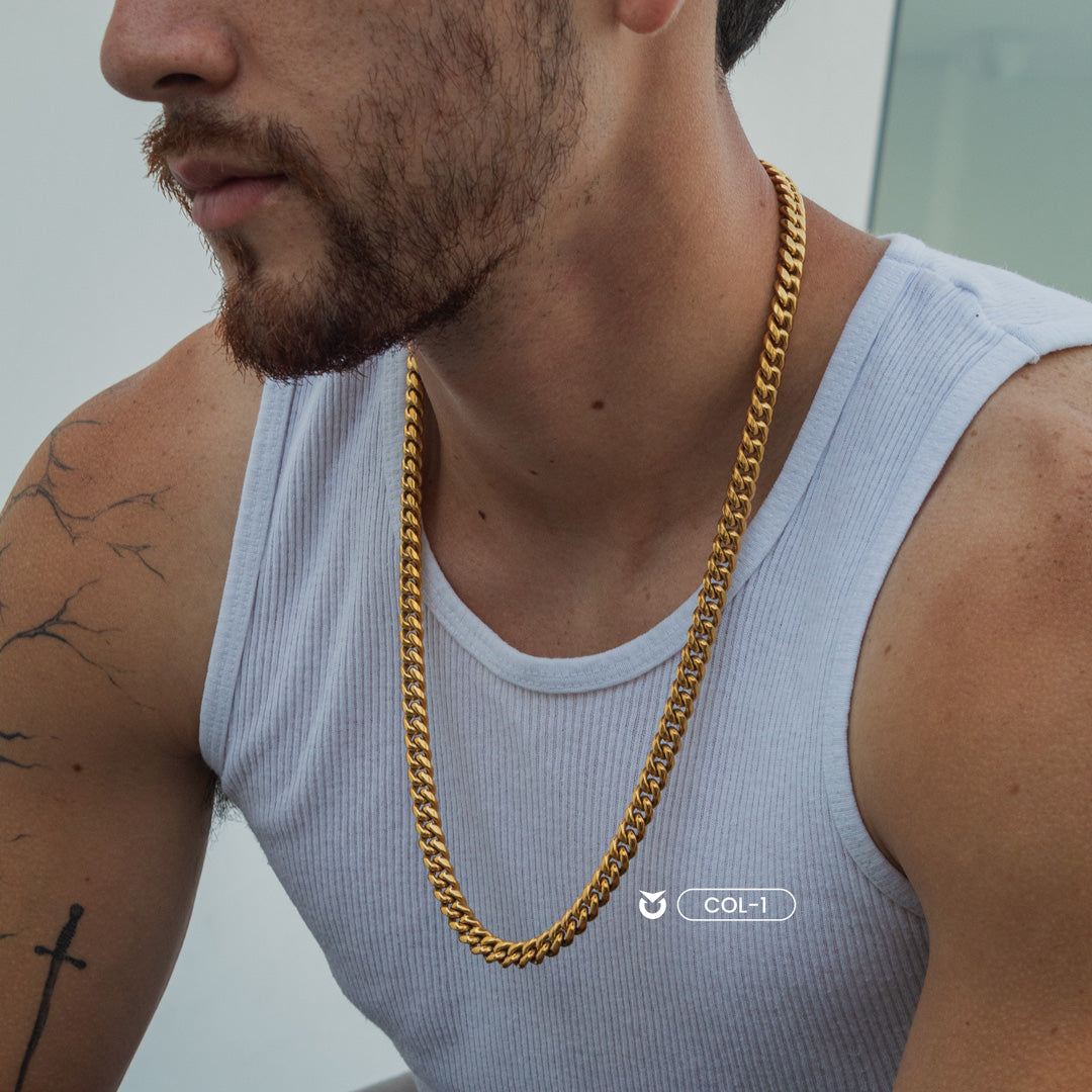 COLLAR URBANO CURB MIAMI - DORADO | COL-1 I COL-2 (3)